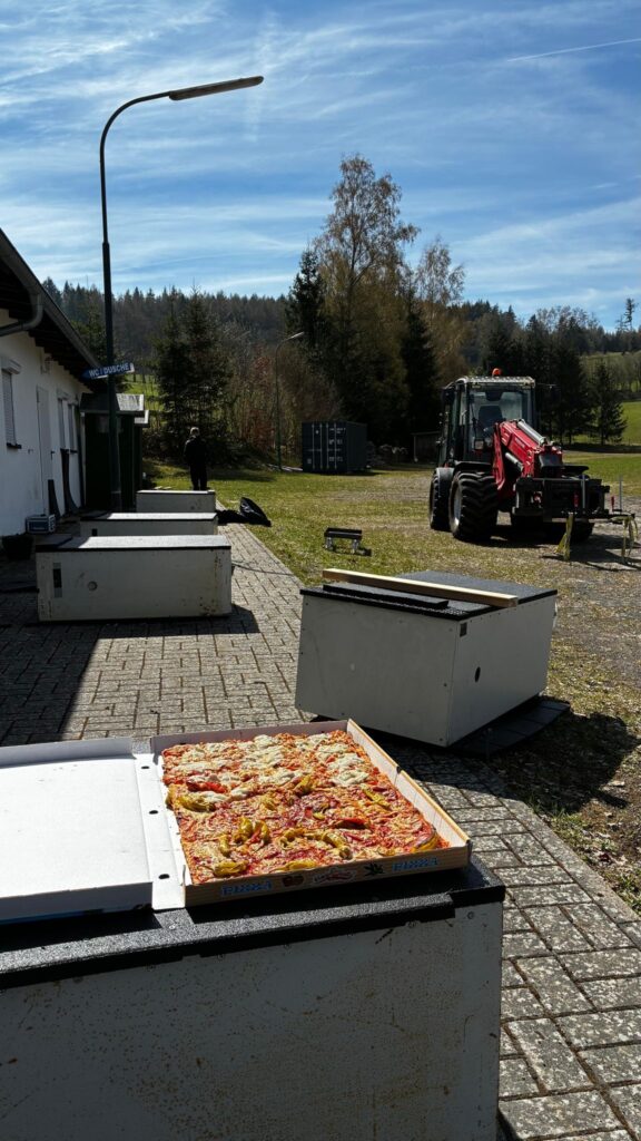Arbeitseinsatz zur Vorbereitung des 5th Silver City Cup
